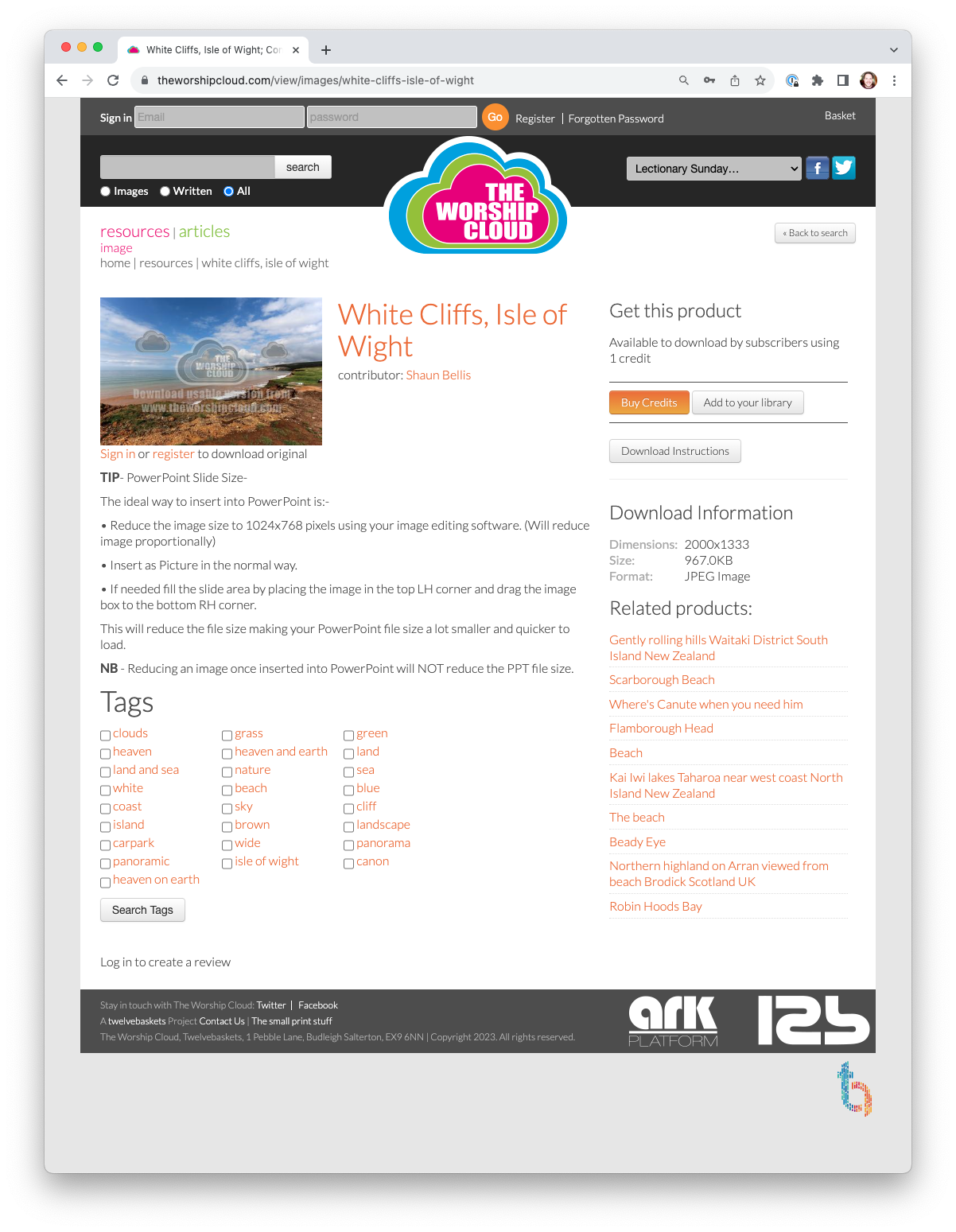 WORSHIP CLOUD – (Business Critical Assets)